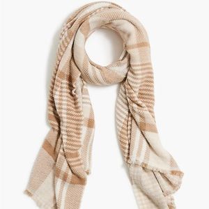 J. CREW Marled reversible scarf